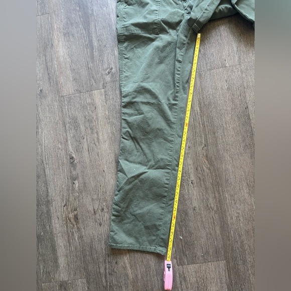 Lee Green Straight Leg Pants Durable Cotton - Picture 4 of 6